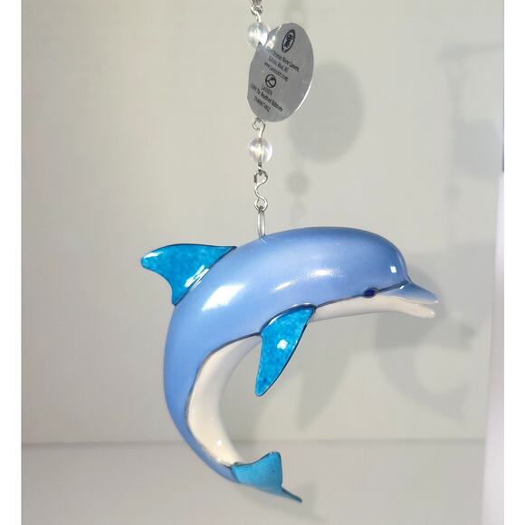 5 Christian Riese Lassen Jeweled Dolphin Ornaments Ocean Reflections 2 & 3 Issue - Picture 9 of 16